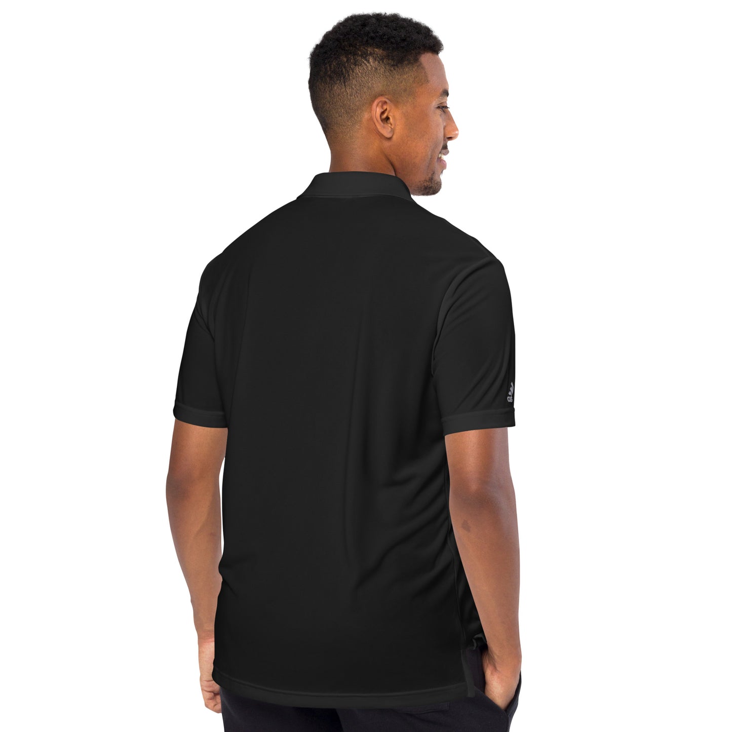 TF logo adidas performance polo shirt