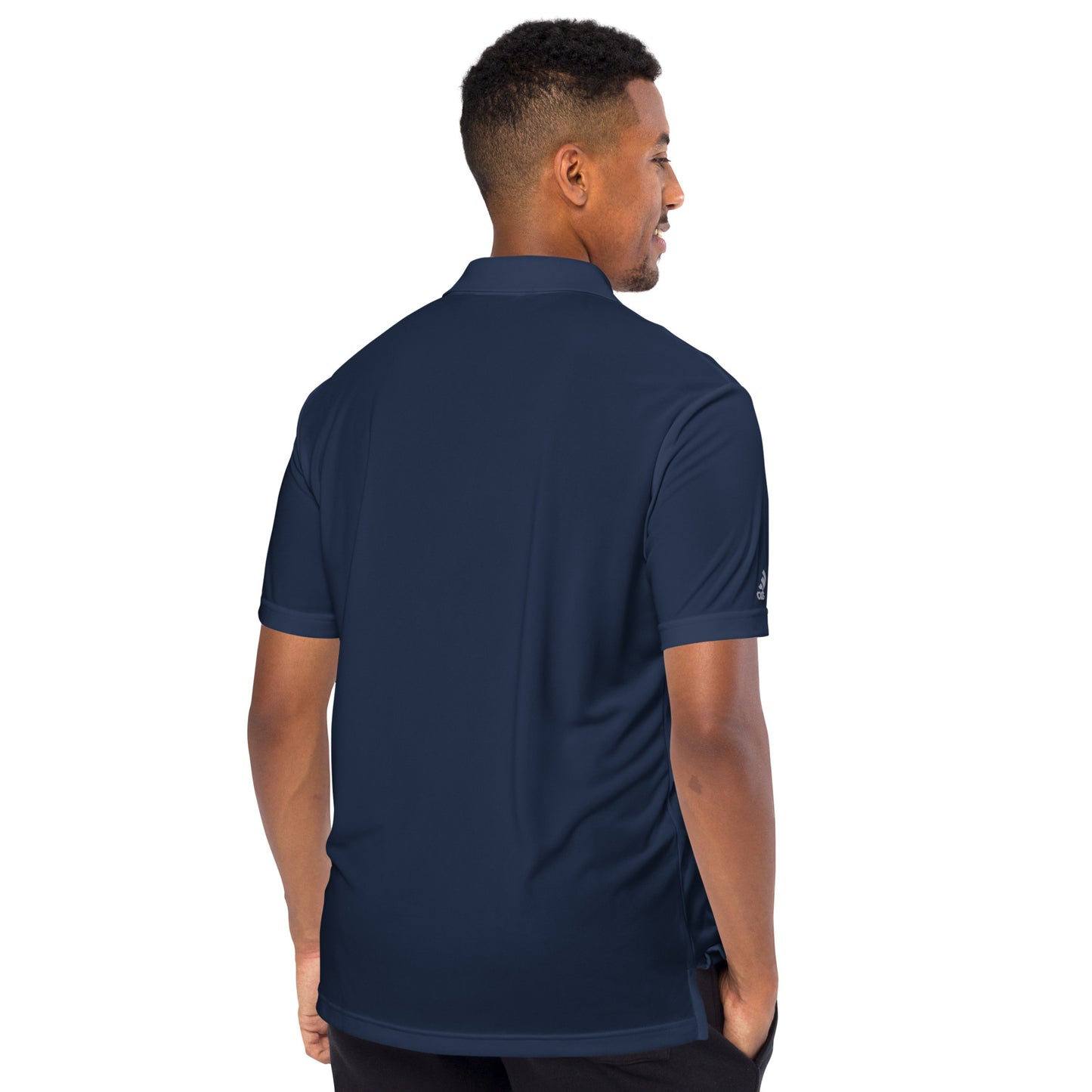 TF logo adidas performance polo shirt