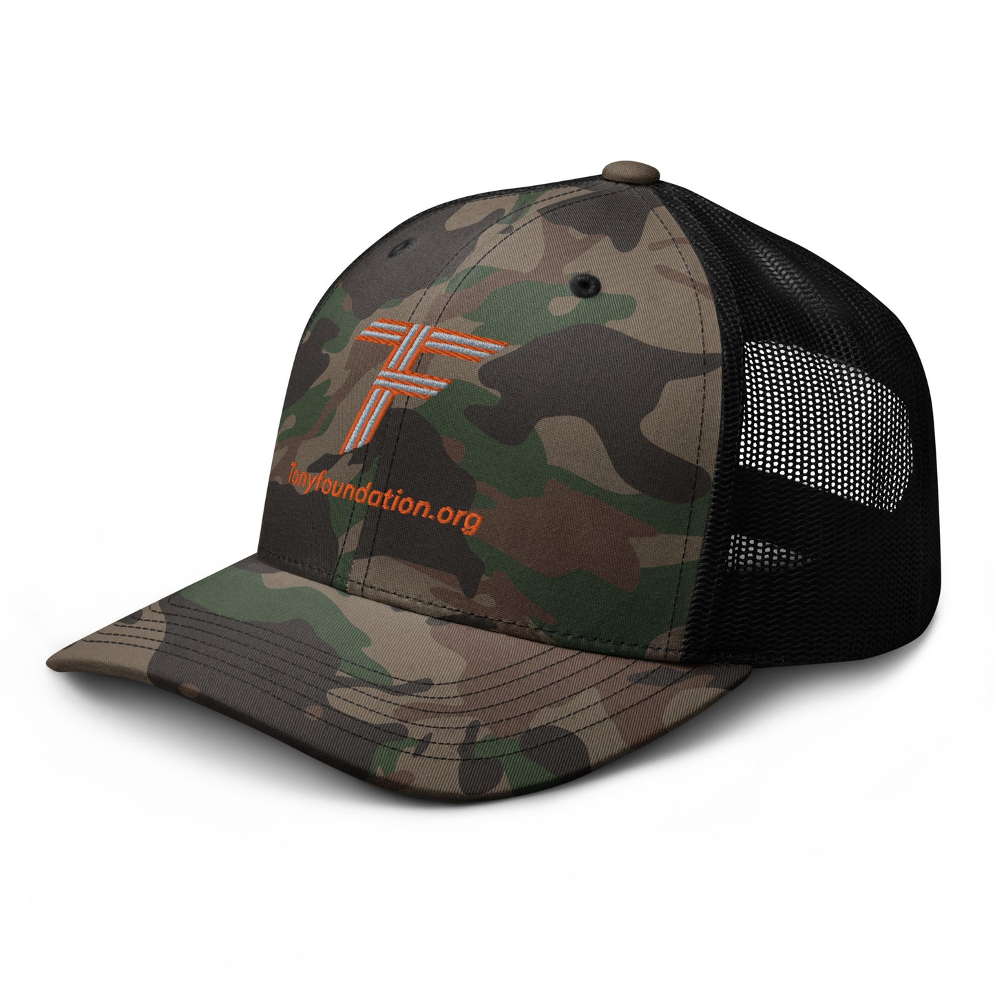 TF Camo trucker hat