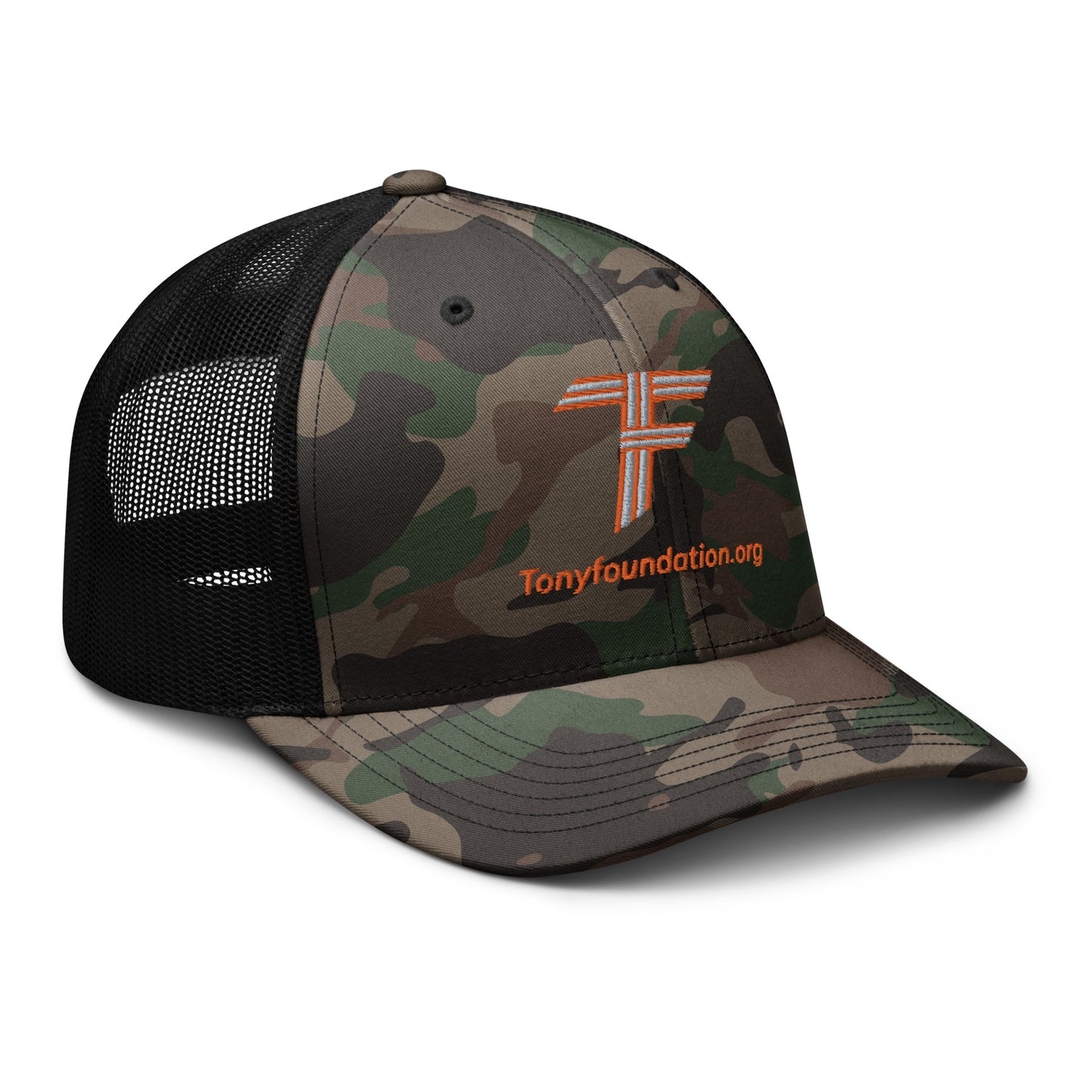TF Camo trucker hat