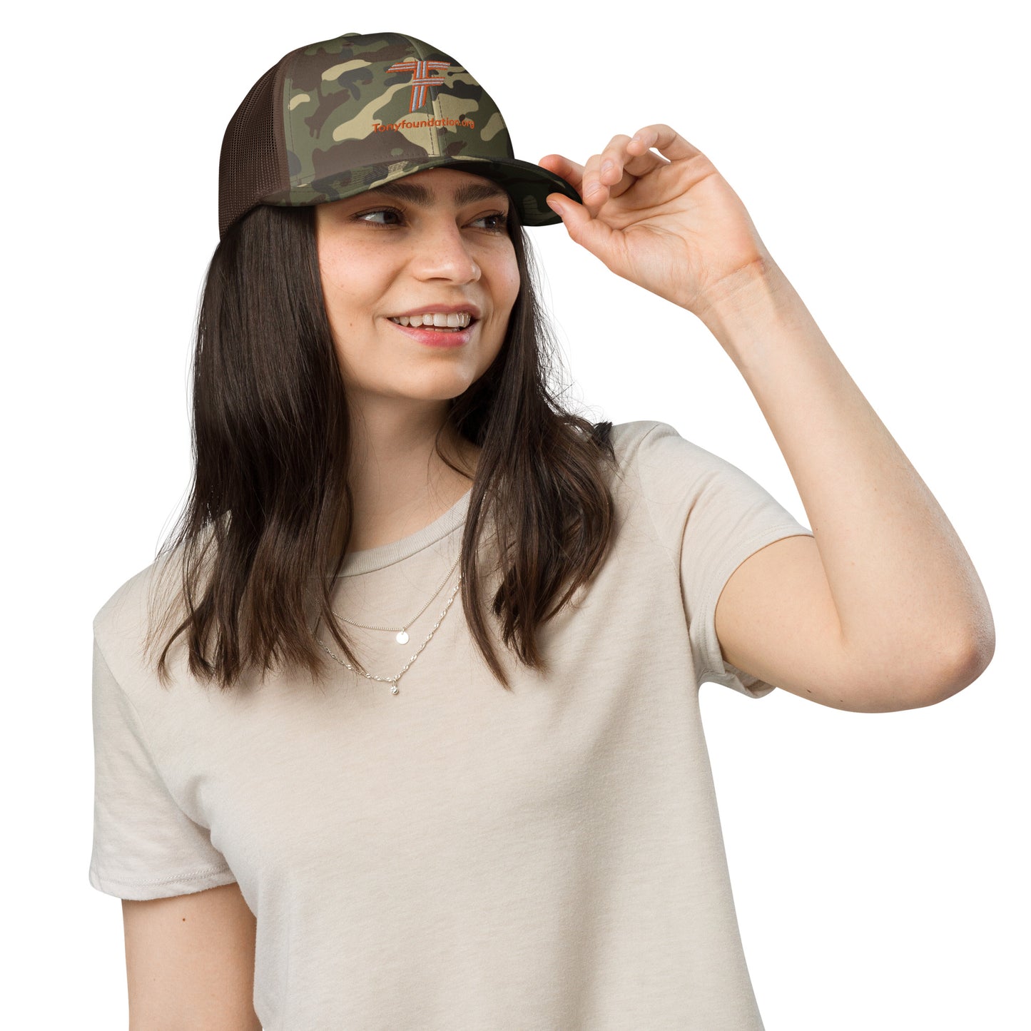 TF Camo trucker hat