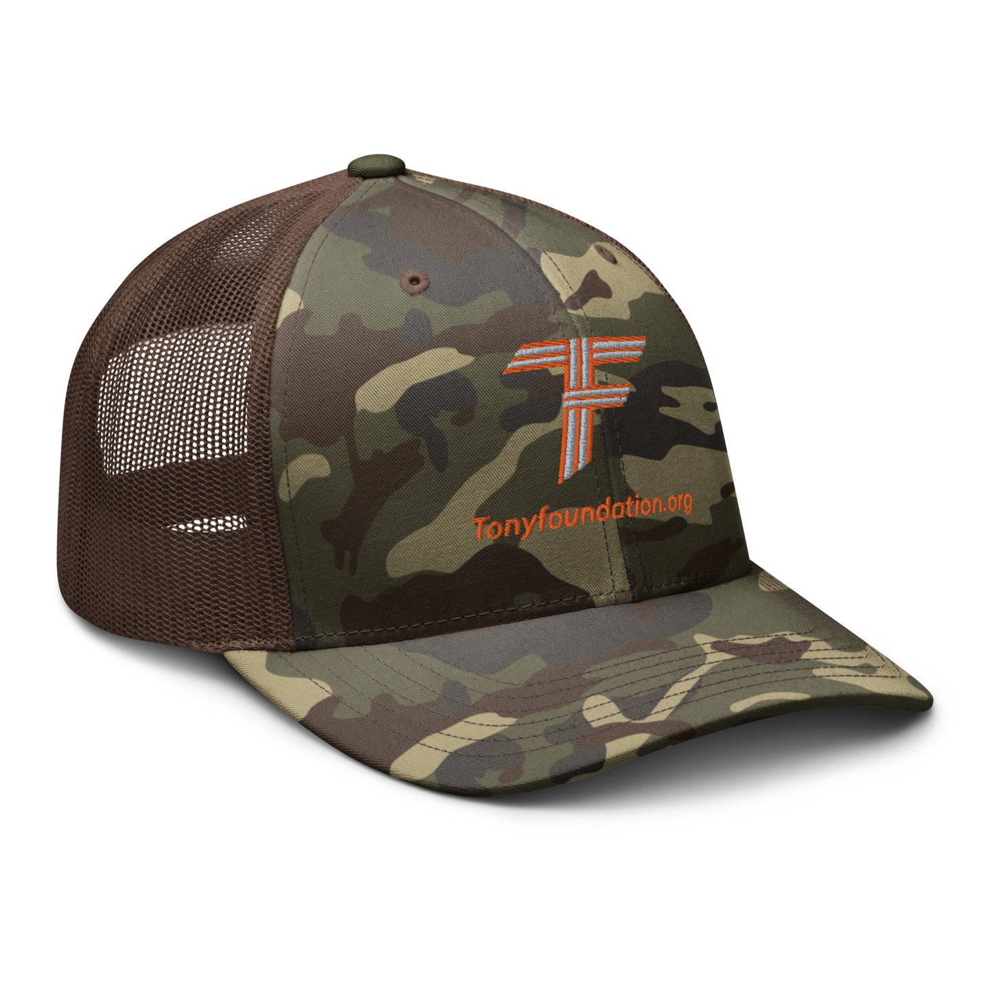 TF Camo trucker hat