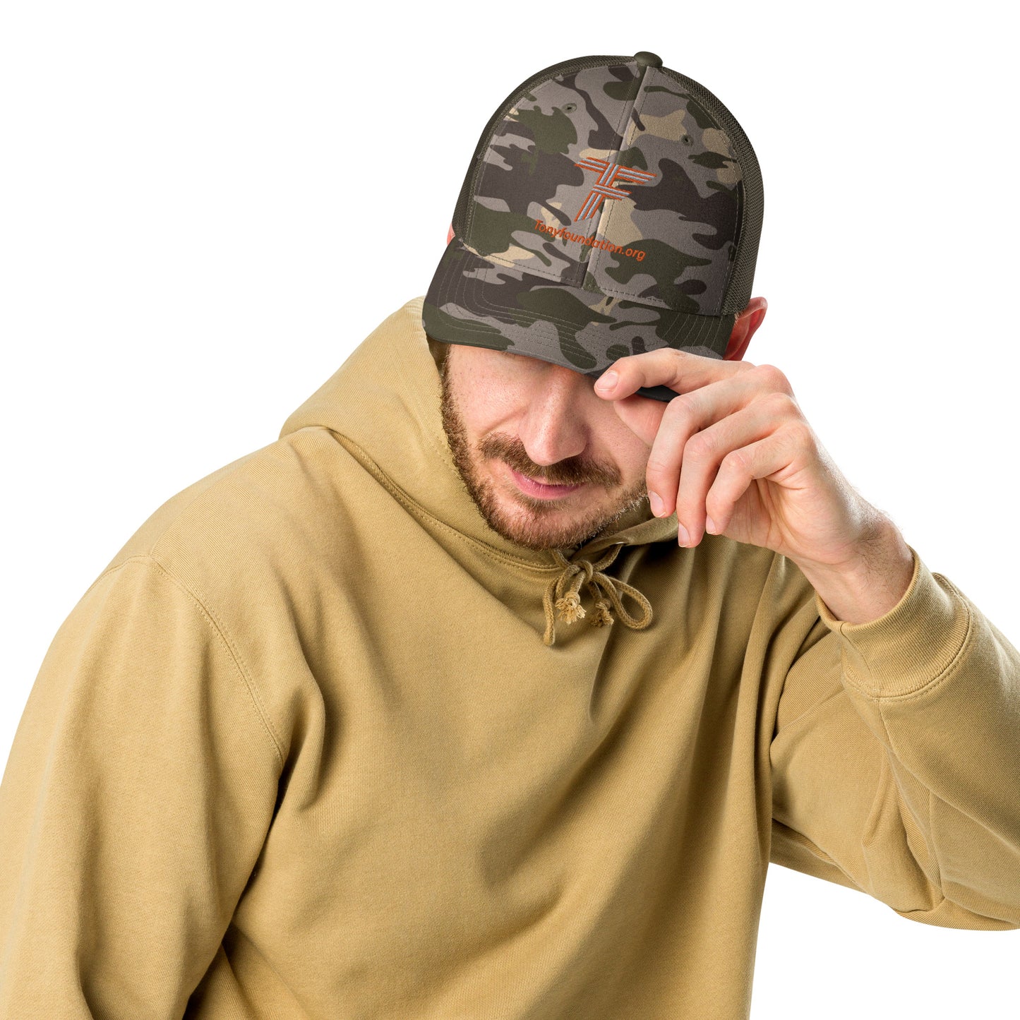 TF Camo trucker hat