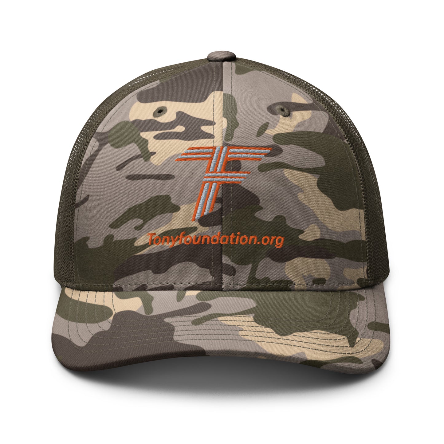 TF Camo trucker hat