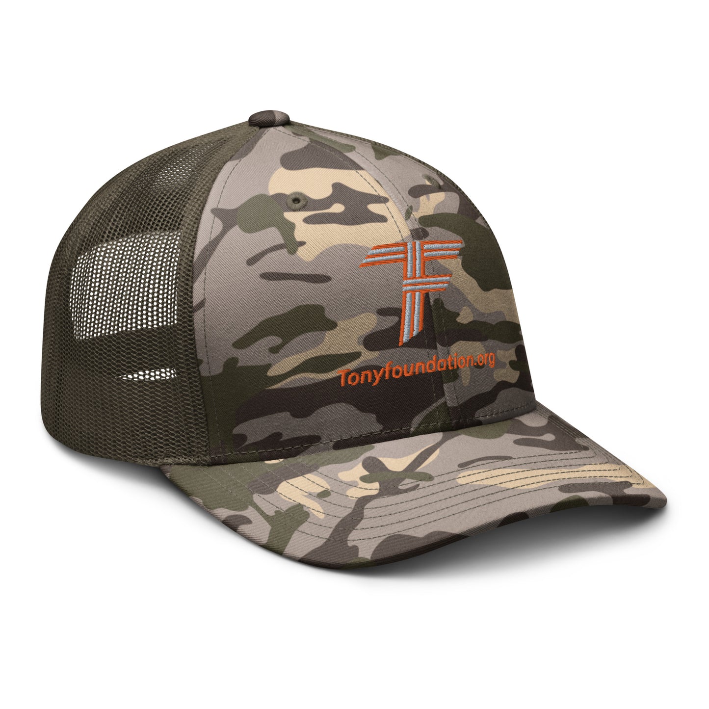 TF Camo trucker hat