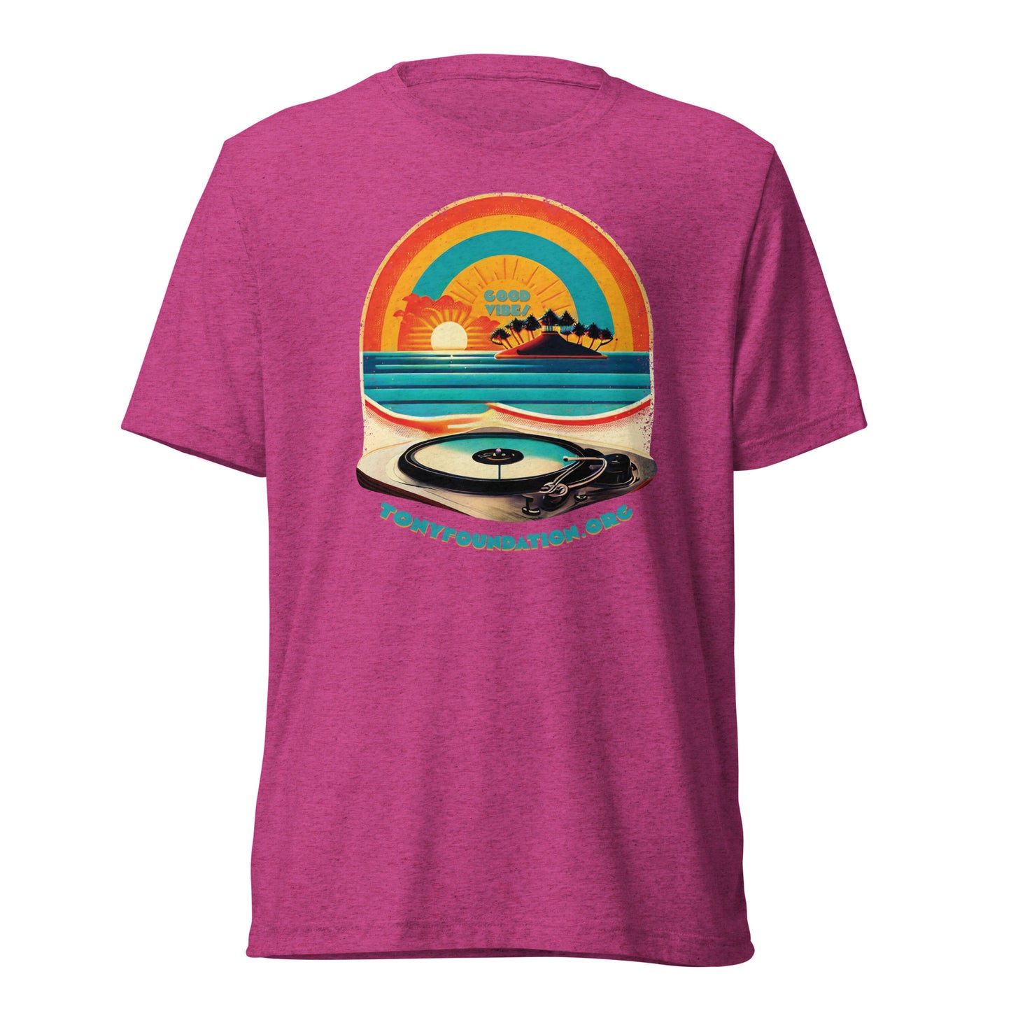 Tony Foundation "Good Vibes" unisex tee