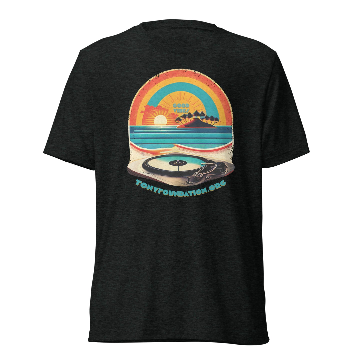 Tony Foundation "Good Vibes" unisex tee