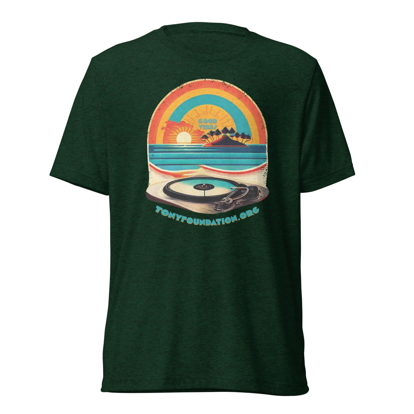 Tony Foundation "Good Vibes" unisex tee