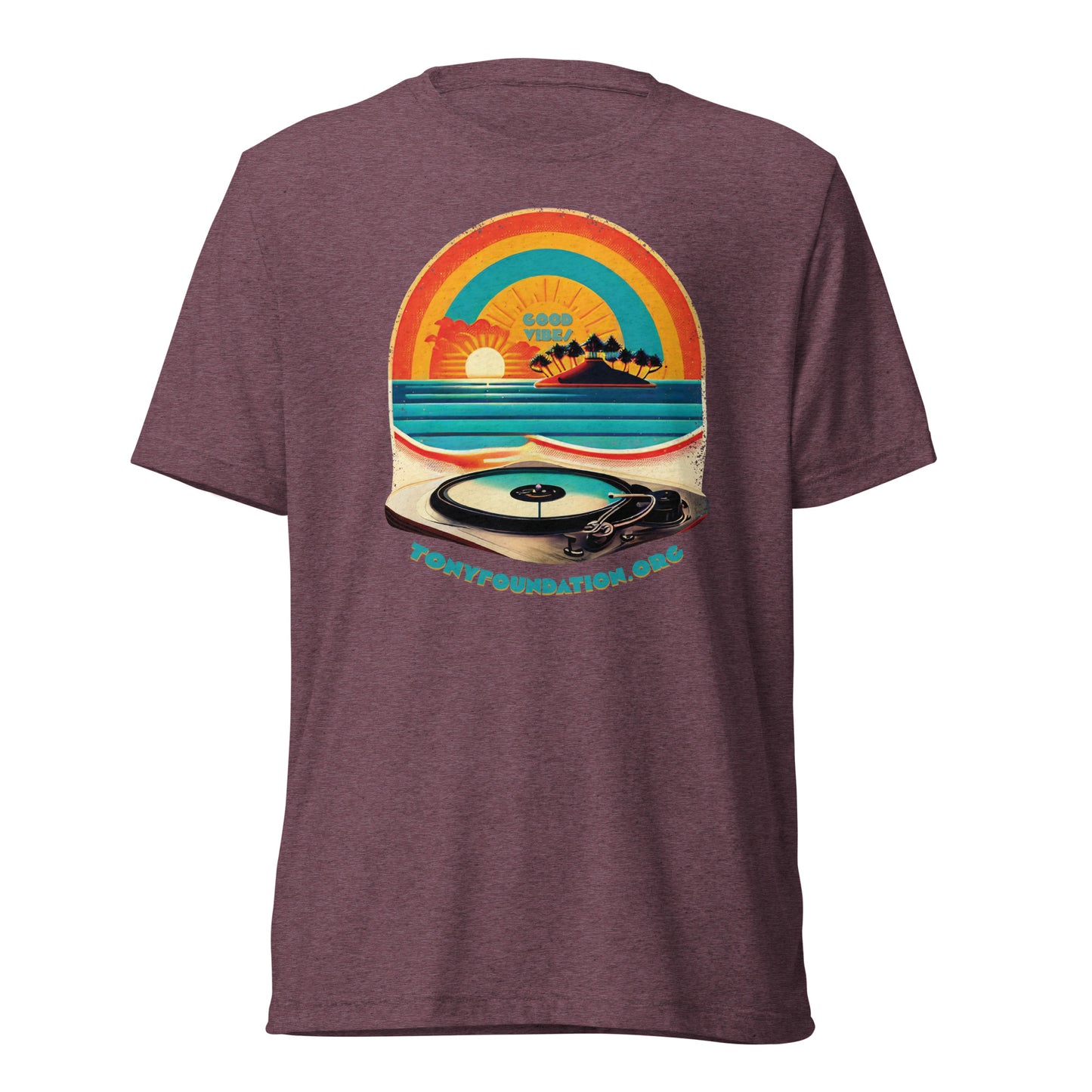 Tony Foundation "Good Vibes" unisex tee