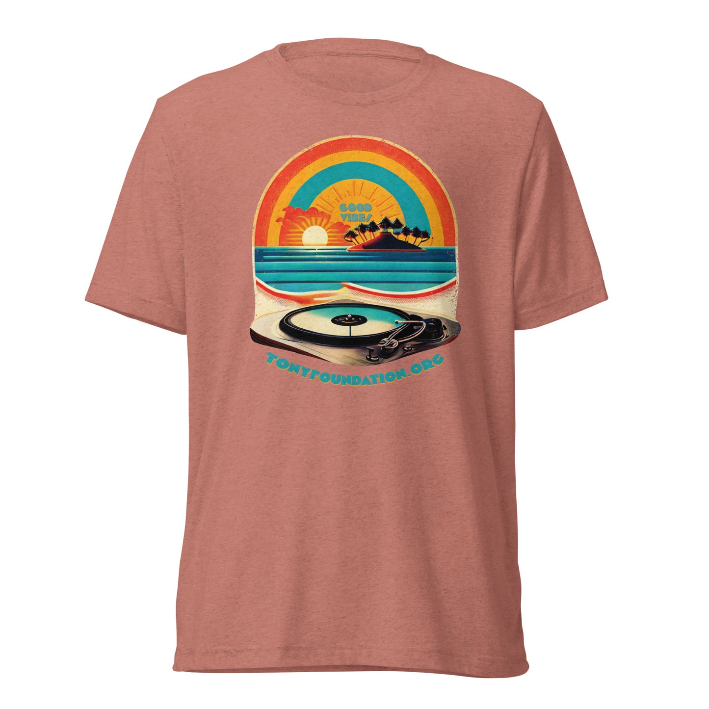Tony Foundation "Good Vibes" unisex tee