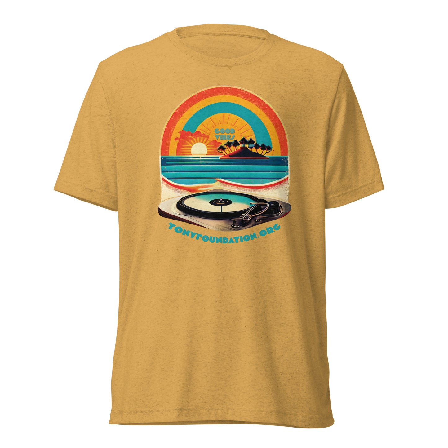 Tony Foundation "Good Vibes" unisex tee