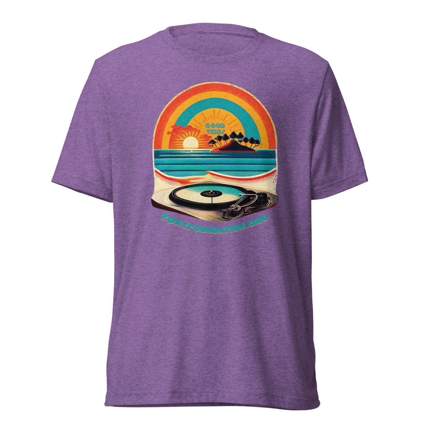 Tony Foundation "Good Vibes" unisex tee
