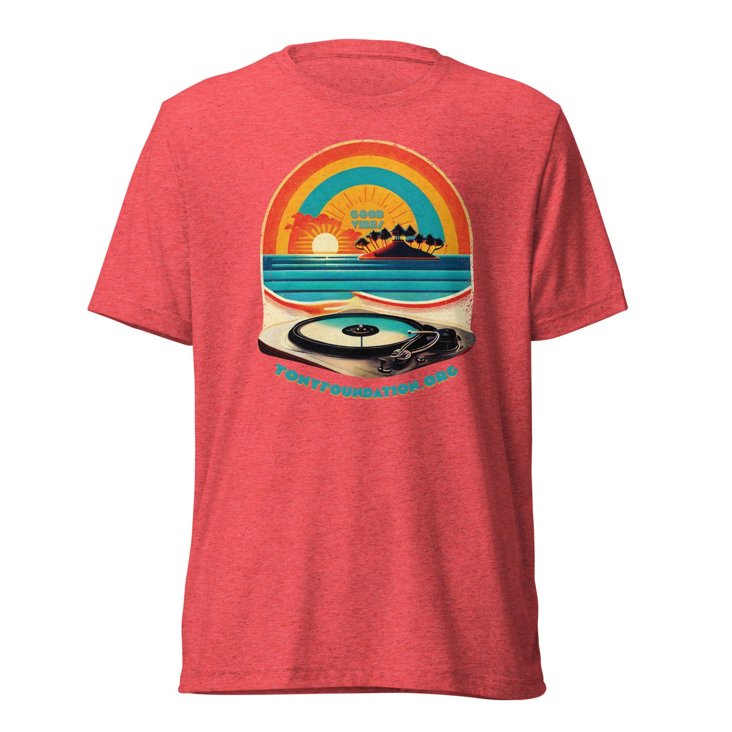 Tony Foundation "Good Vibes" unisex tee