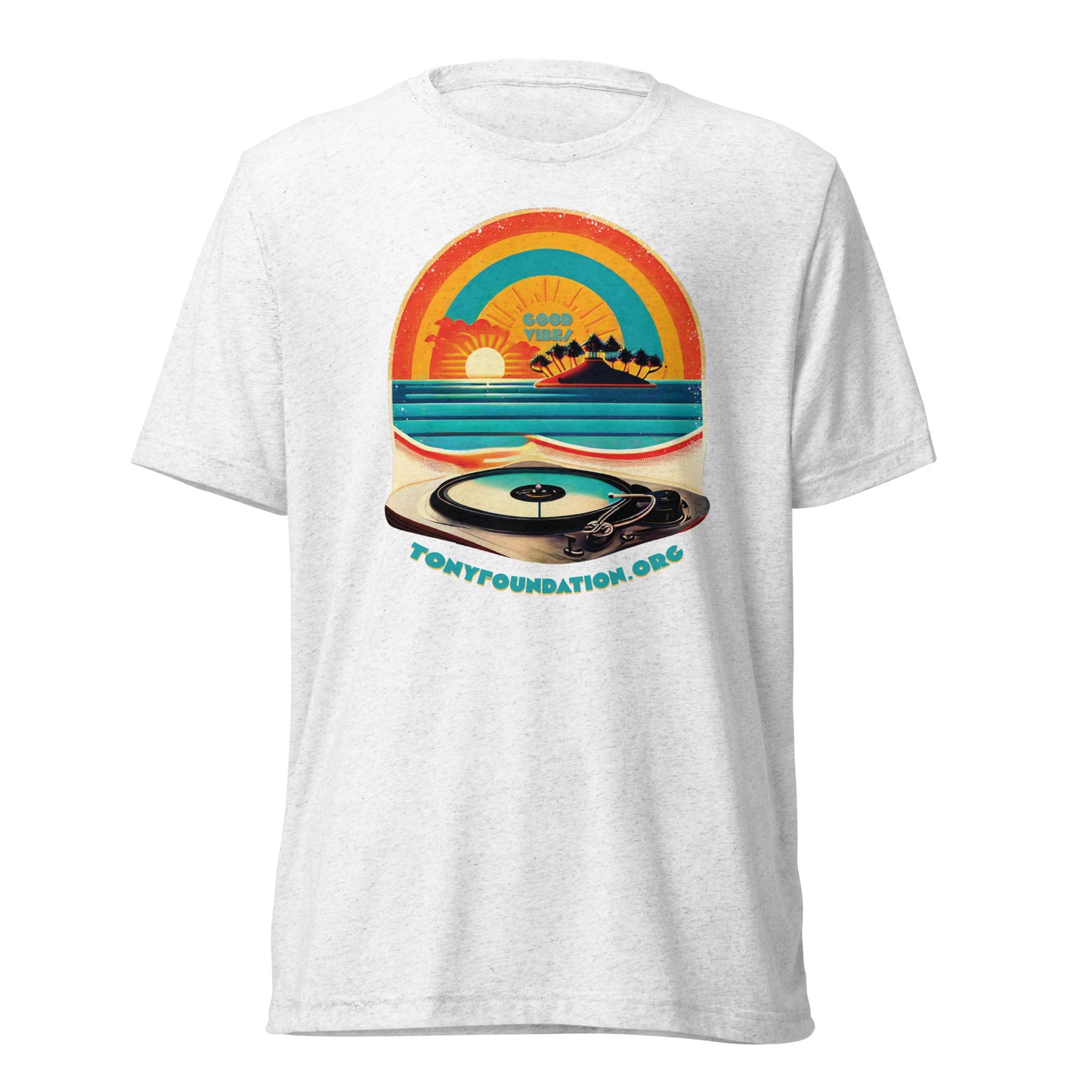 Tony Foundation "Good Vibes" unisex tee