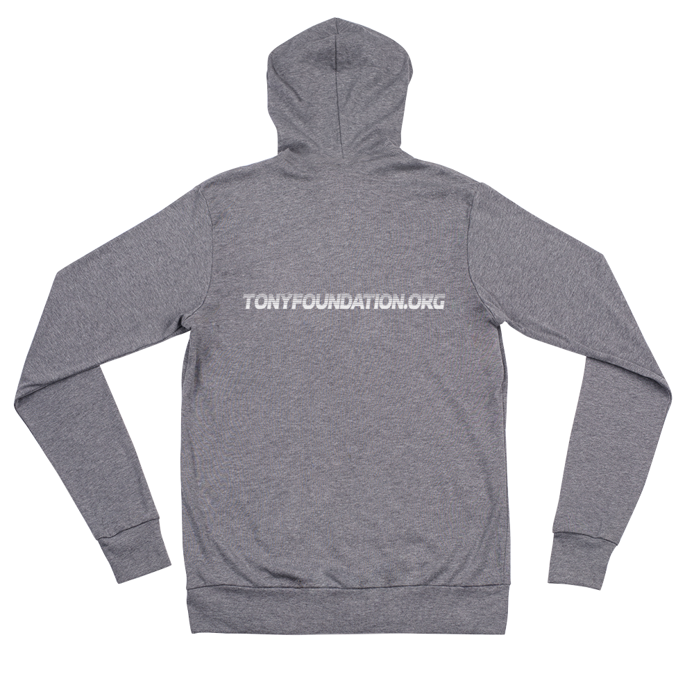 TF Logo Unisex zip hoodie