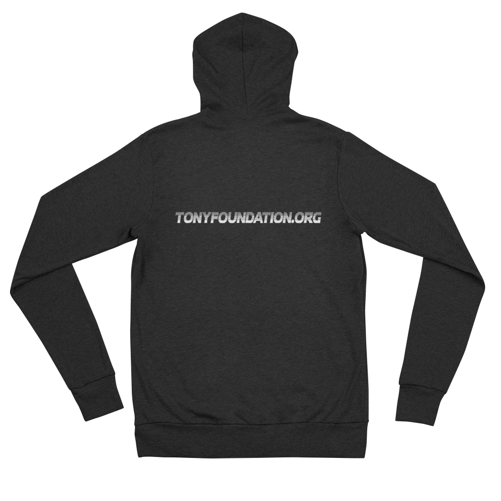 TF Logo Unisex zip hoodie