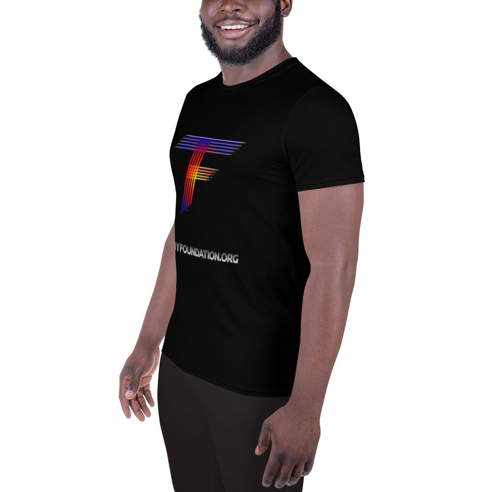 TF Logo Men's Athletic T-shirt