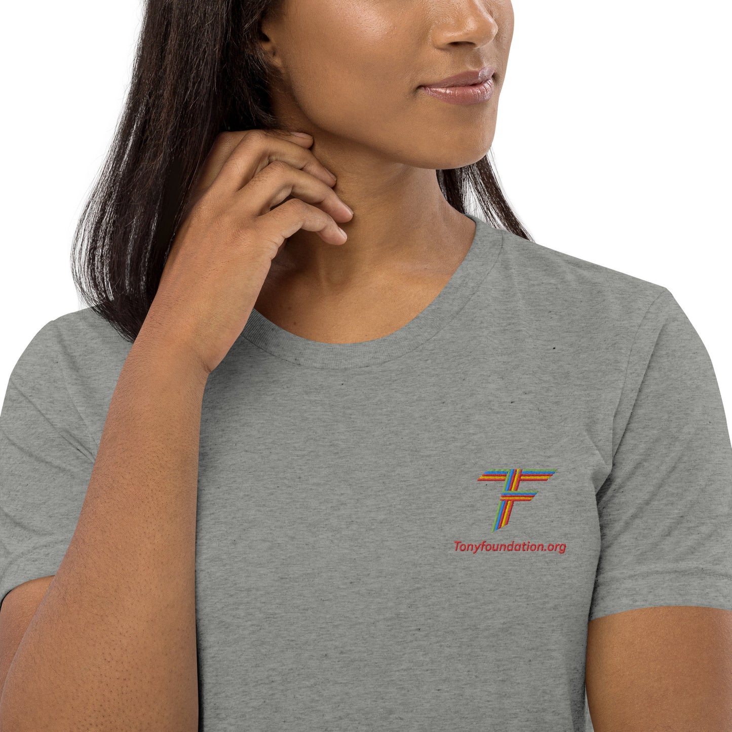Embroidered Tony Foundation Tee