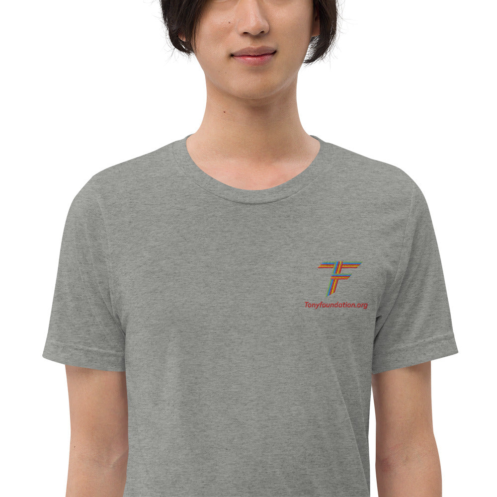 Embroidered Tony Foundation Tee