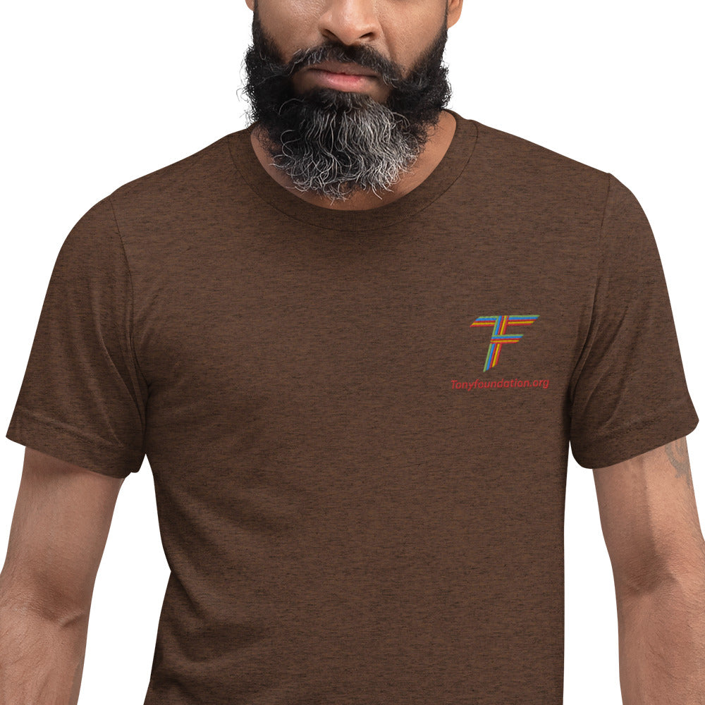 Embroidered Tony Foundation Tee