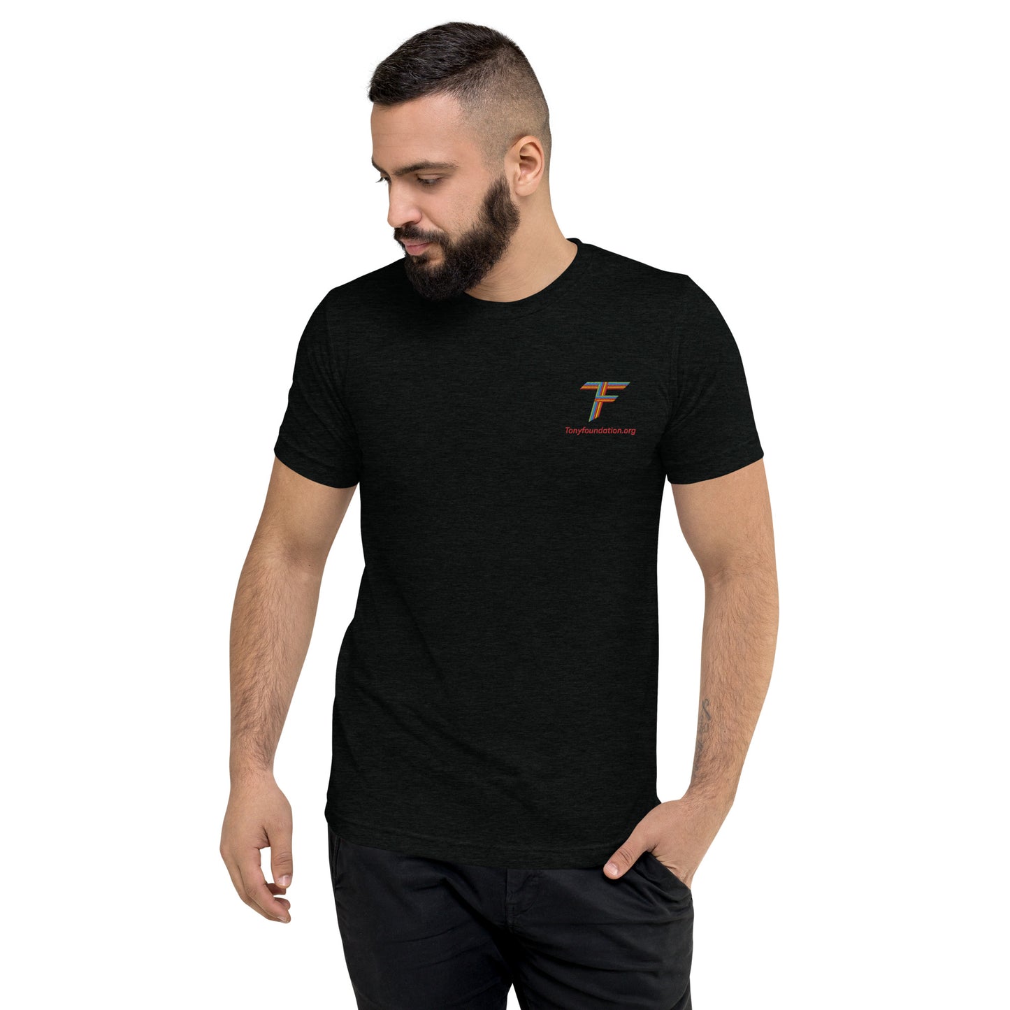 Embroidered Tony Foundation Tee