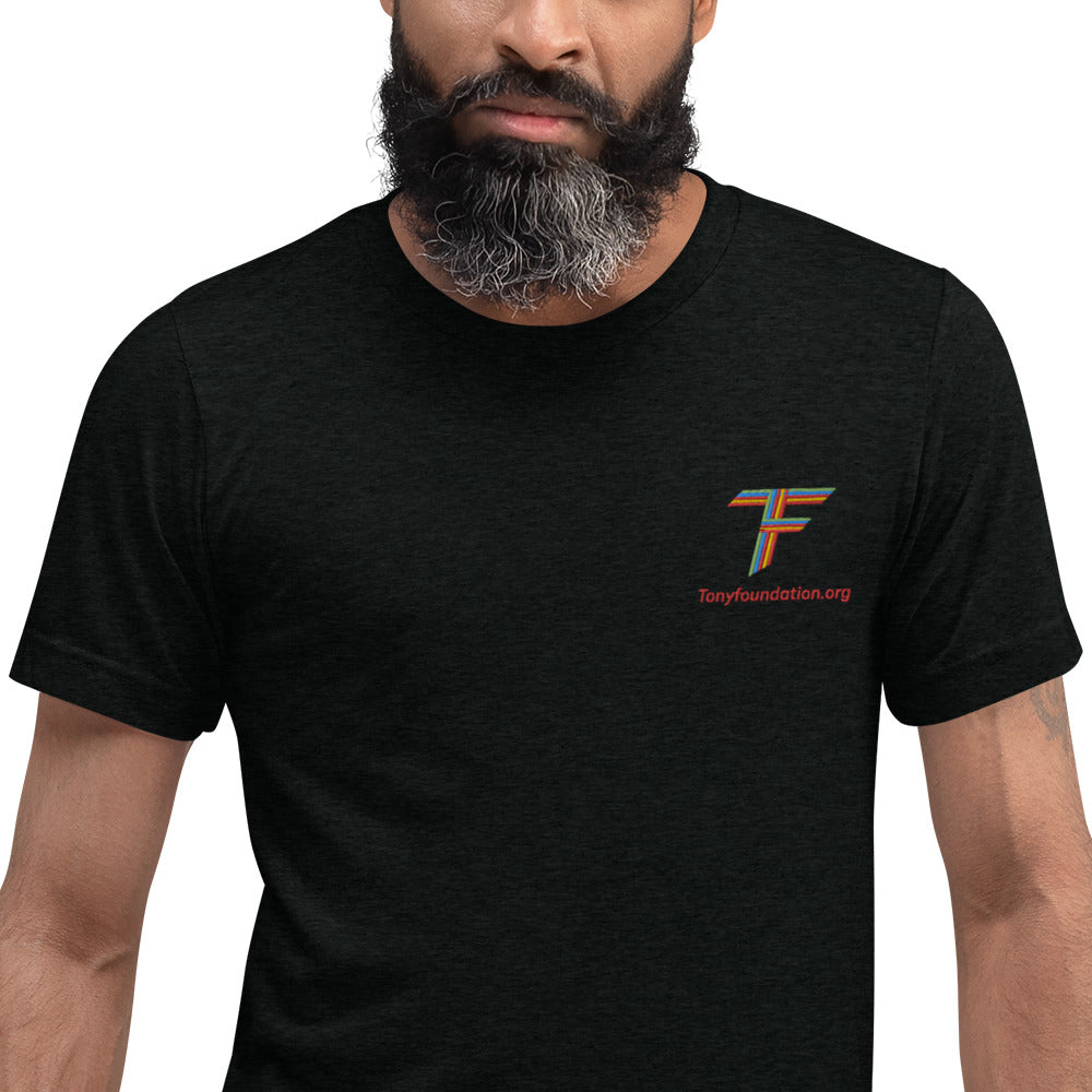 Embroidered Tony Foundation Tee