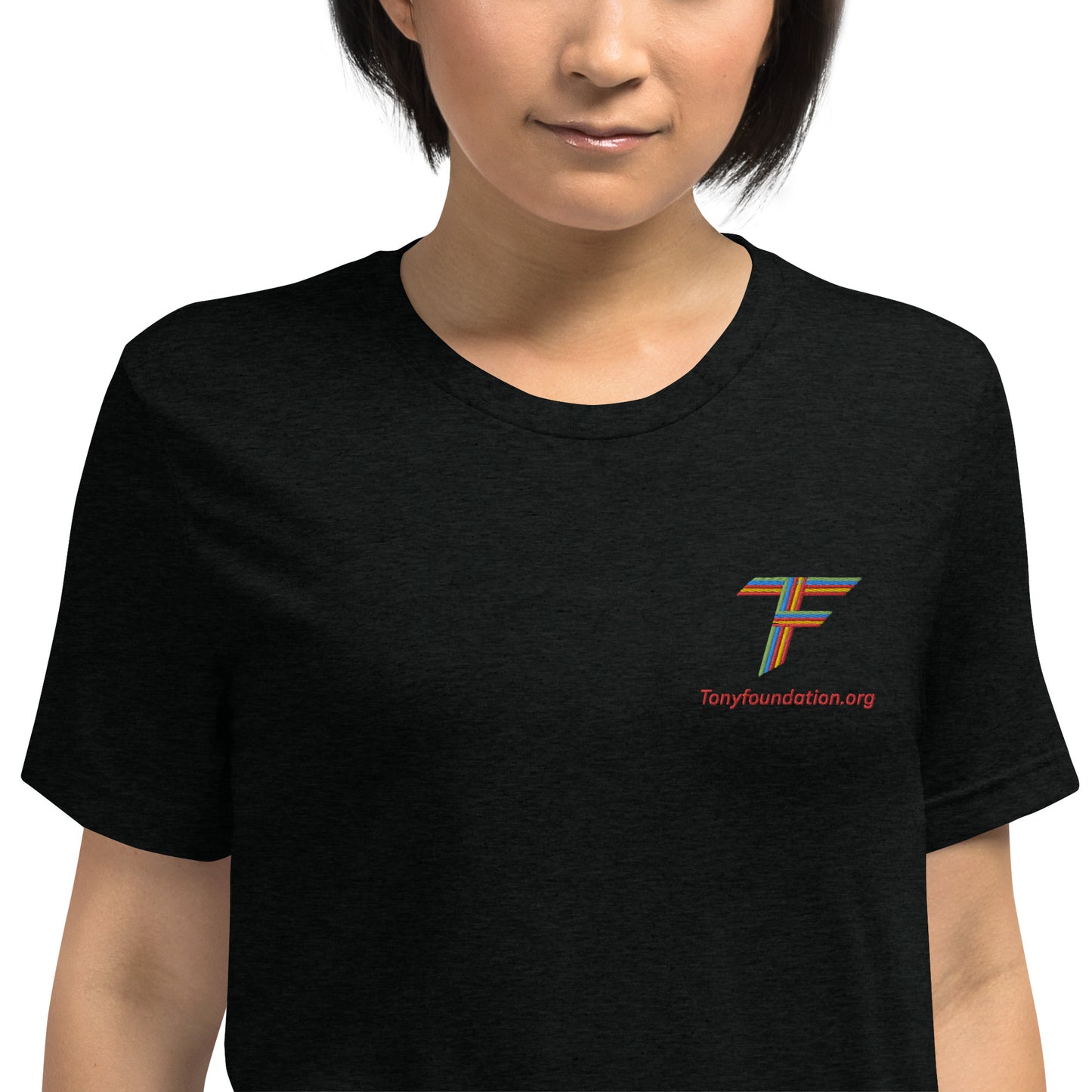 Embroidered Tony Foundation Tee