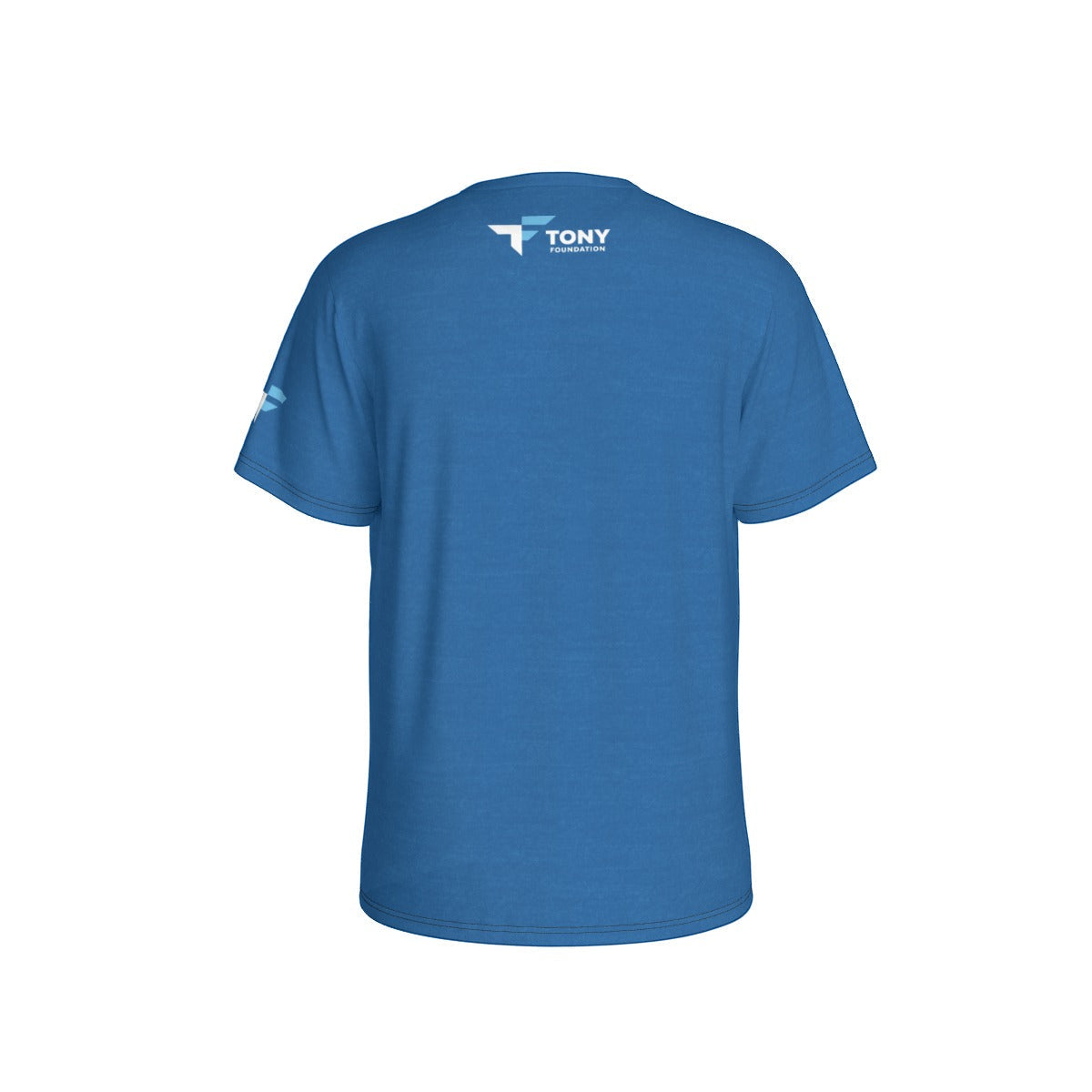Tony Foundation Text Blue Heather Men's Crew