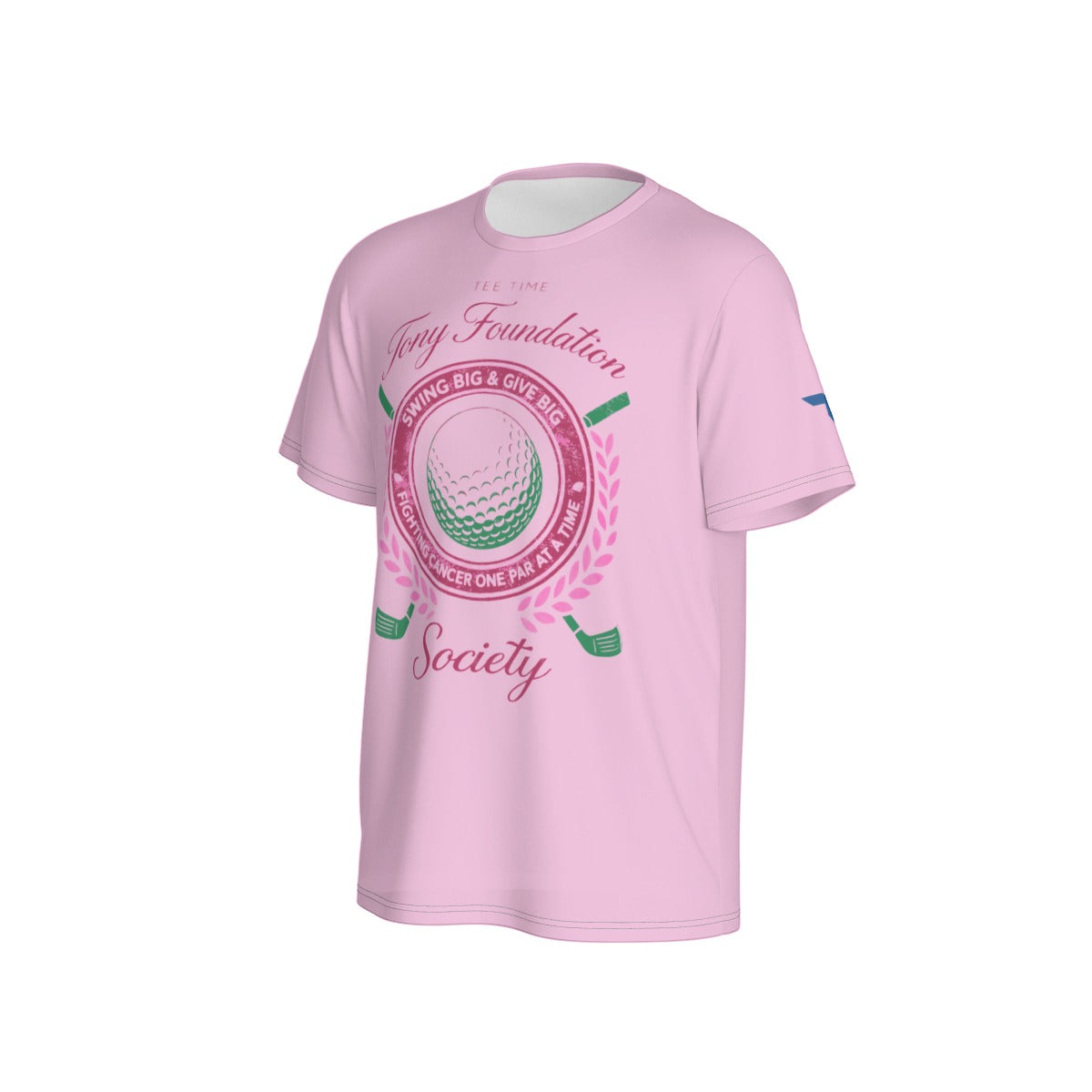 Tony Foundation Text Pink Men's Crew