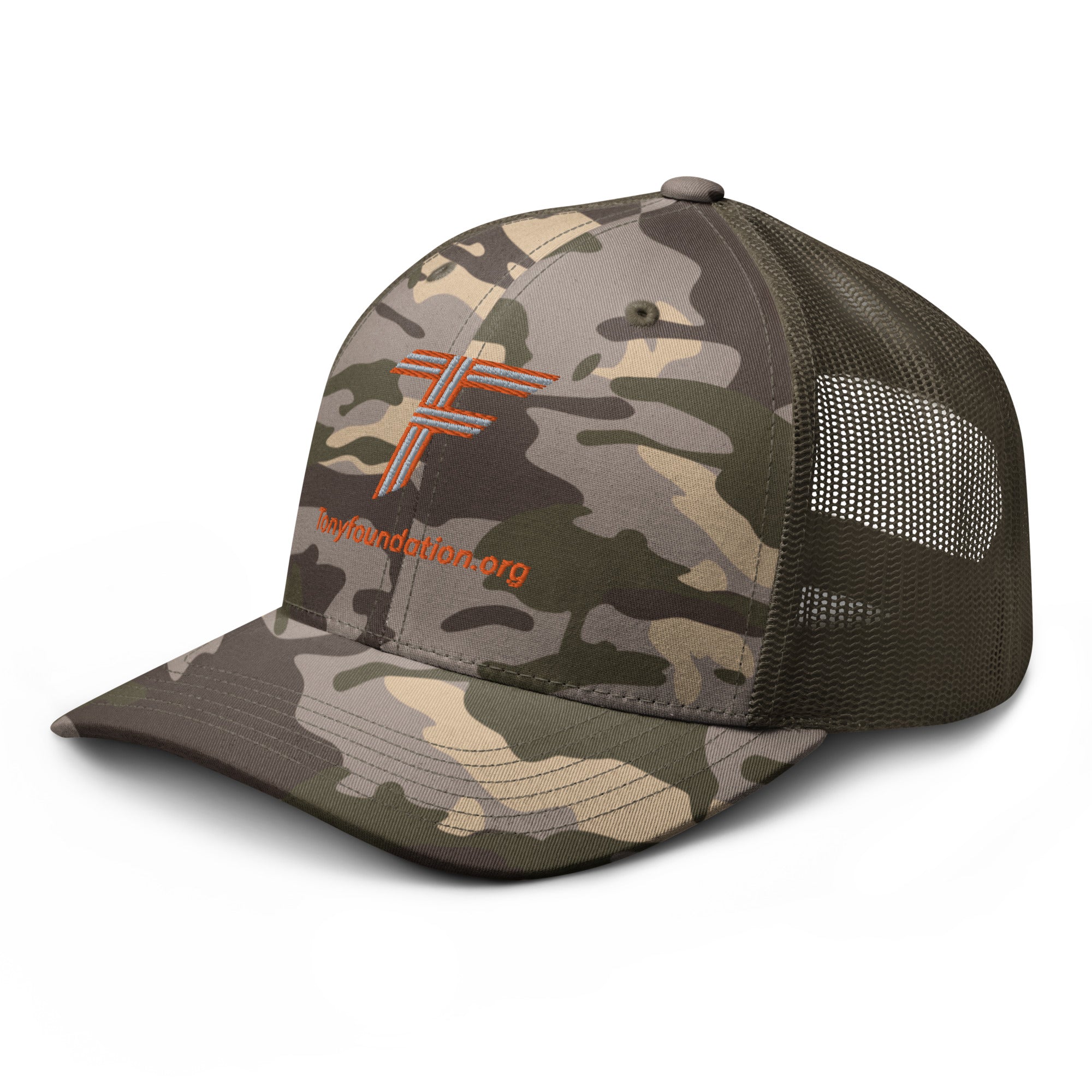Under armour camo deals trucker hat