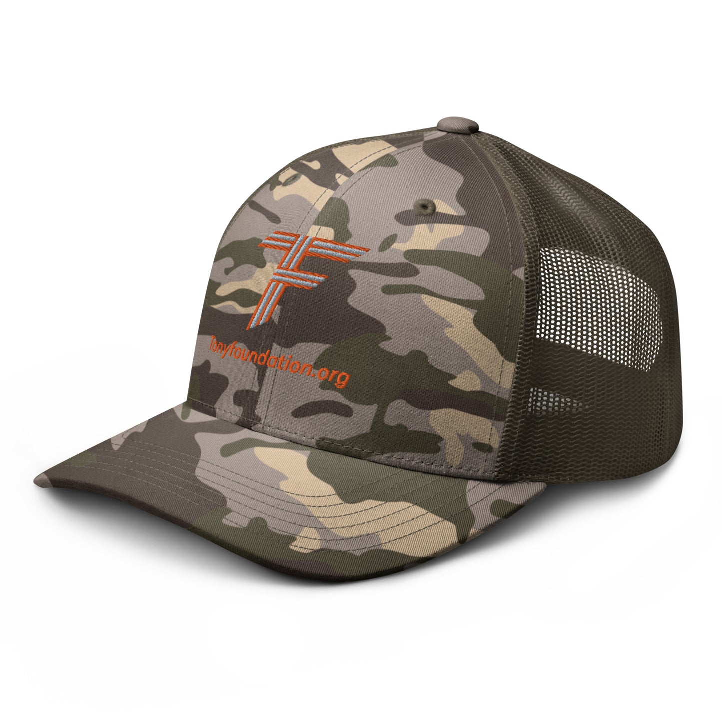 TF Camo trucker hat