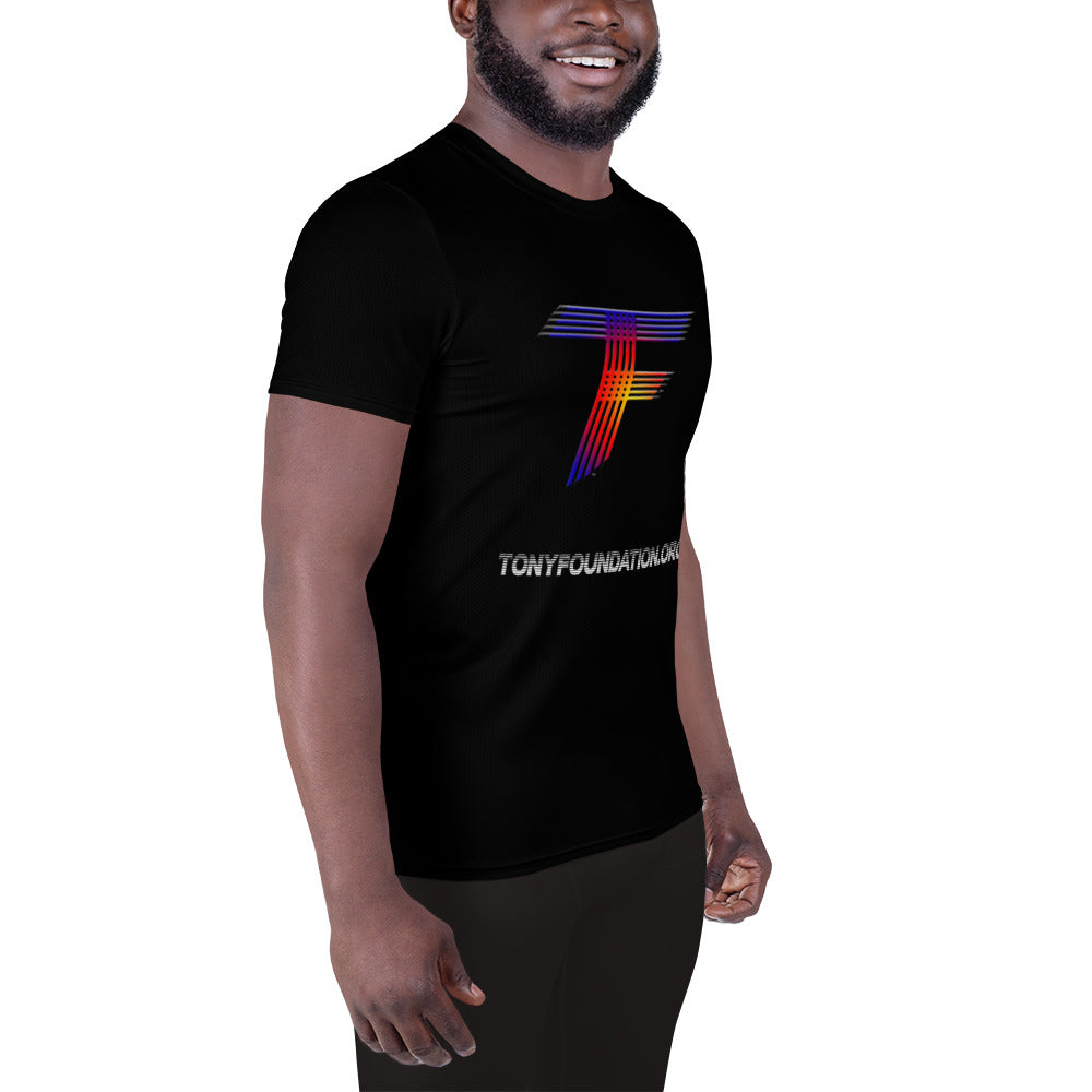 TF Logo Men's Athletic T-shirt