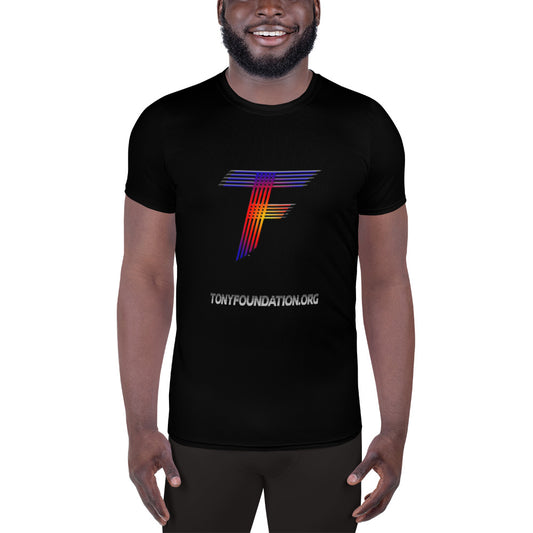 TF Logo Men's Athletic T-shirt