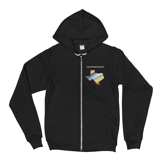 TF Texas Ribbon Zip up Hoodie